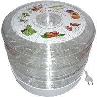 Сушилка для овощей и фруктов Спектр-Прибор Ветерок ЭСОФ-0,5/220 (3 поддона, прозрачный)