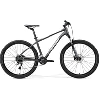 Велосипед Merida Big.Seven 60-3x M 2021 (матовый антрацит/серебристый)
