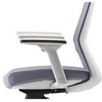Кресло Bestuhl J1 White Pl с подголовником (серый)