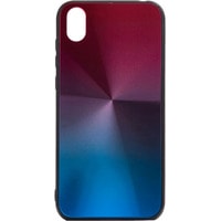 Чехол для телефона EXPERTS Shiny Tpu для Huawei Y5 (2019)/Honor 8S (сине-розовый)