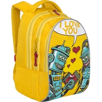 Городской рюкзак Grizzly RD-758-1/3 (желтый)