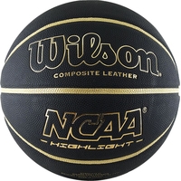 Баскетбольный мяч Wilson NCAA Highlight Gold WTB067519XB07 (7 размер)
