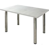 Кухонный стол Solt 110x70 (северное дерево светлое/ноги хром)