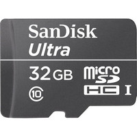 Карта памяти SanDisk Ultra microSDHC UHS-I U1 32GB (SDSDQL-032G-R35)