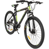 Велосипед Nasaland 275M031 27.5 р.19 2021 (черный/салатовый)