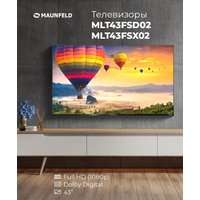 Телевизор MAUNFELD MLT43FSD02