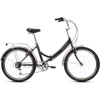 Велосипед Forward Valencia 24 2.0 2022 (черный/оранжевый)