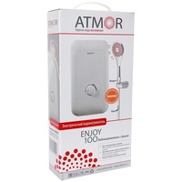 Проточный электрический водонагреватель-душ Atmor Enjoy 100 3.5 кВт душ