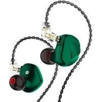 Наушники TRN VX (зеленый, без микрофона)