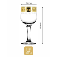 Набор бокалов для вина Promsiz EAV03-163/164/S/J/12