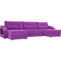 П-образный диван Лига диванов Канзас 101198 (фиолетовый)