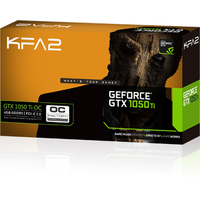 Видеокарта KFA2 GeForce GTX 1050 Ti OC 4GB GDDR5 [50IQH8DSN8OK]