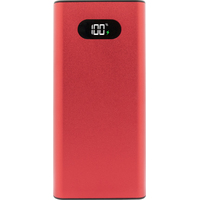Внешний аккумулятор TFN Blaze LCD PD 20000mAh (красный)