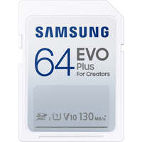 Карта памяти Samsung EVO Plus 2021 SDXC 64GB