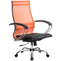 Кресло Metta SK-2-BK Комплект 9, Ch ов/сечен (резиновые ролики, оранжевый)
