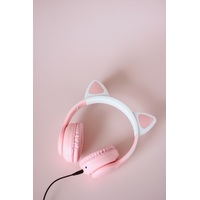 Наушники Miru Cat EP-W10 (розовый)
