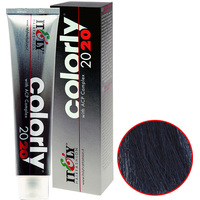 Крем-краска для волос Itely Hairfashion Colorly 2020 1B черно-голубой