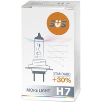 Галогенная лампа SVS H7 55W PX26d +30% 1шт
