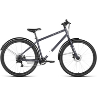 Велосипед Forward Spike 29 2023 (серый/серебристый)