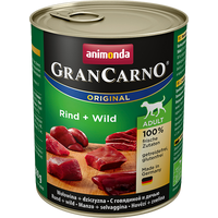 Консервированный корм для собак Animonda GranCarno Original Adult beef + game 0.4 кг