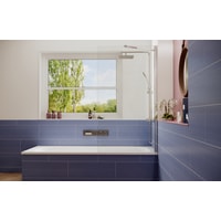 Стеклянная шторка для ванны Ambassador Bath Screens 16041102 70
