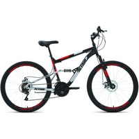 Велосипед Altair MTB FS 26 2.0 disc р.18 2020 (черный/красный)