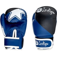 Тренировочные перчатки Indigo PVC PS-505 (4 oz, синий)