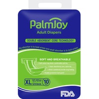 Подгузники для взрослых Palmjoy Double Absorbent XL (10 шт)