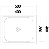 Кухонная мойка Ukinox STM 500.400-5K
