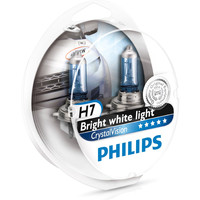 Галогенная лампа Philips H7 CrystalVision 2шт