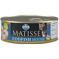 Консервированный корм для кошек Farmina Matisse Codfish Mousse (мусс из трески) 0.085 кг