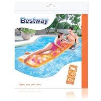 Надувной матрас для плавания Bestway 43040 (оранжевый)