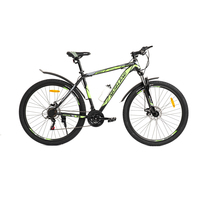 Велосипед Nasaland 29M031 C-T19 29 р.19 2021 (черный/салатовый)