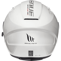 Мотошлем MT Helmets Avenue SV Solid Gloss (XS, белый)