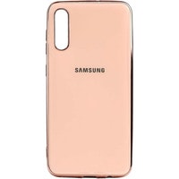 Чехол для телефона EXPERTS Plating Tpu для Samsung Galaxy A10 (розово-золотой)