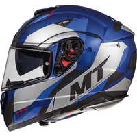 Мотошлем MT Helmets Atom SV Transcend E7 Ggloss (XS, синий)