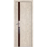 Межкомнатная дверь ProfilDoors 6ZN 90x200 (каштан светлый/стекло коричневый лак)