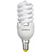 Люминесцентная лампа Supra SL-S-FSP E14 15 Вт 2700 К [SL-S-FSP-15/2700/E14-N]