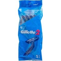 Бритвенный станок Gillette 2 одноразовый (5 шт)