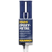  Mannol Двухкомпонентный клей для металла Epoxy-Metal 30г 9905