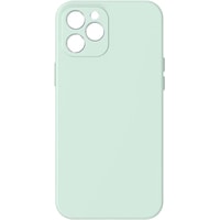 Чехол для телефона Baseus Liquid Silica Gel Protective для iPhone 12 mini (мятный)