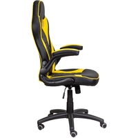 Кресло AksHome Джордан (черный/желтый)