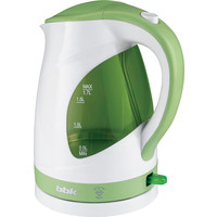 Электрический чайник BBK EK1700P Белый/зеленый