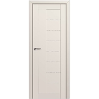 Межкомнатная дверь ProfilDoors 17U L 90x200 (магнолия сатинат/мателюкс дождь белый)