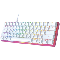 Клавиатура HyperX Alloy Origins 60 Pink (HyperX Blue, нет кириллицы)
