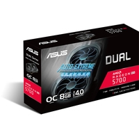 Видеокарта ASUS Radeon RX 5700 EVO OC edition 8GB GDDR6 DUAL-RX5700-O8G-EVO