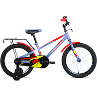 Детский велосипед Forward Meteor 18 2022 (серый/красный)