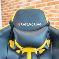 Кресло GetActive Day-off (черный/желтый)