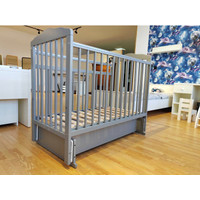 Классическая детская кроватка Giovanni Comfort 10 (серый)