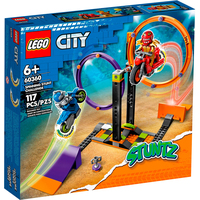 Конструктор LEGO City 60360 Испытание каскадеров с вращением